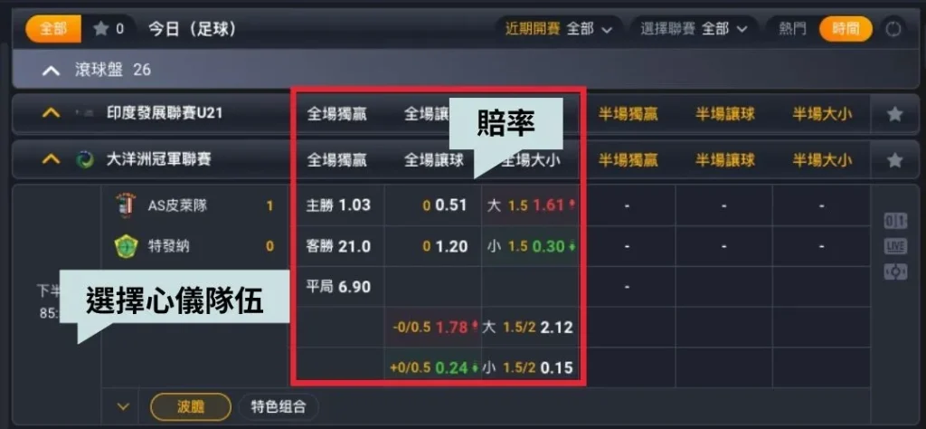 熊貓體育(OB/PM體育):即時結算、直播下注,熱門運彩投注平台 4 熊貓體育賠率、隊伍選擇