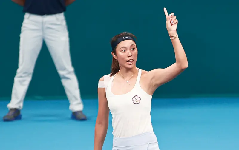 2025澳網開幕:台灣女將謝淑薇、詹皓晴,勇闖16強 3 台灣女將-詹皓晴