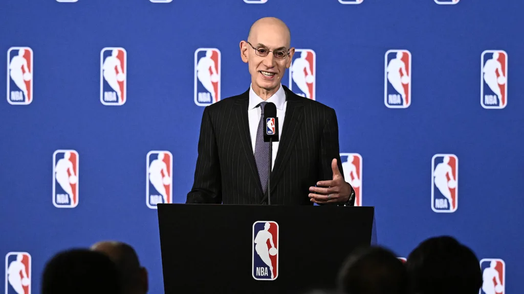2025 NBA全明星賽賽程介紹:西岸盛會即將來臨 8 Commissioner Adam Silver News Conference