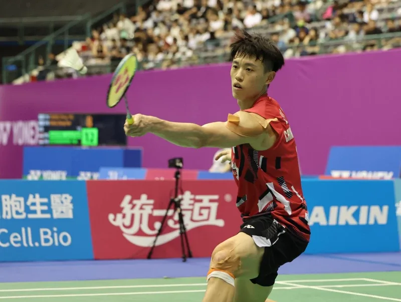 2025馬來西亞公開賽：台灣羽球好手林俊易止步八強