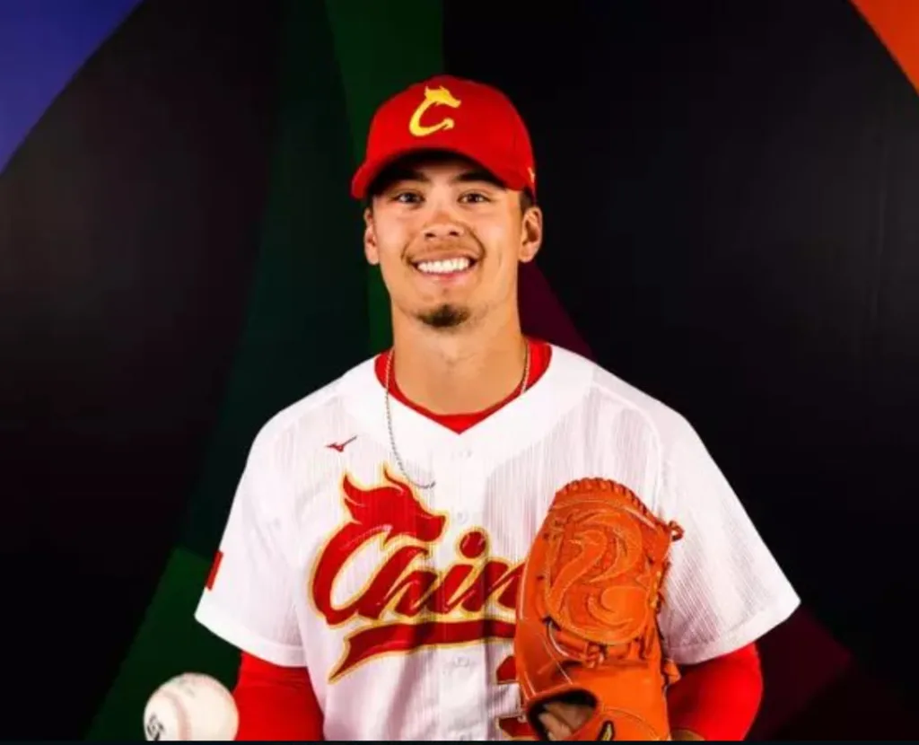 WBC經典賽資格賽中國隊33人大名單率先曝光! 3 張彥倫(Alan Zhang Carter)(右投手)自由球員