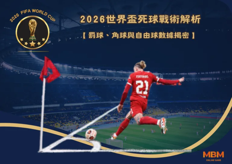 2026世界盃死球戰術解析｜罰球、角球與自由球數據揭密