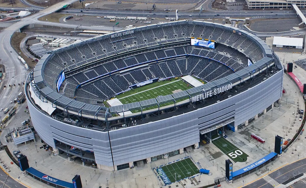 2026世界盃決賽地點在美國紐約的大都會人壽體育場（MetLife Stadium）