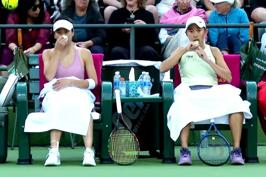 謝淑薇無愧百搭天后 首度合拍張帥打進印地安泉女雙8強