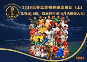 2026世界盃資格賽進度更新（上）｜已晉級19國、亞洲與非洲10月決戰懶人包